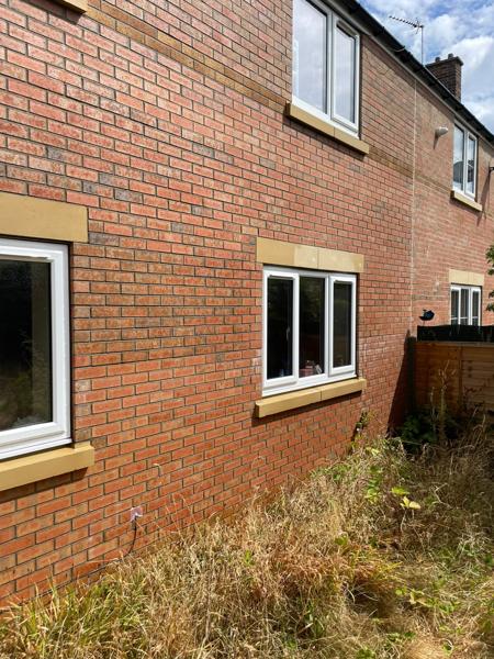 Completed brickwork on a new-build house – Staff4dshire Properties