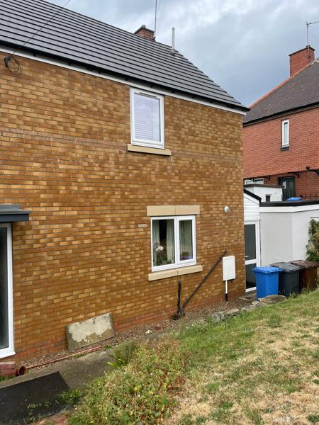 Completed brickwork on a new-build house – Staff4dshire Properties