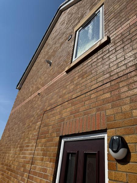 Completed brickwork on a new-build house – Staff4dshire Properties