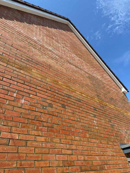 Completed brickwork on a new-build house – Staff4dshire Properties