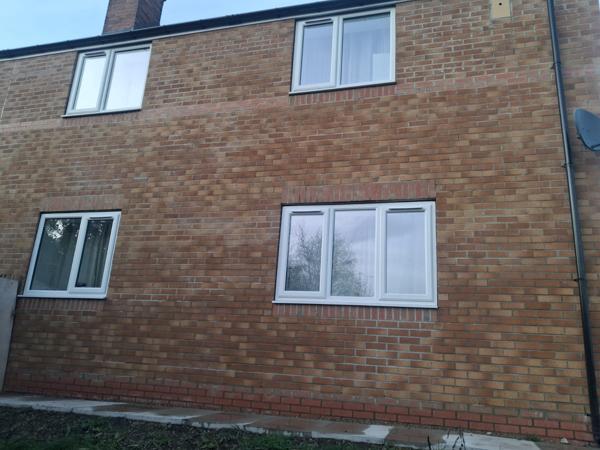 Completed brickwork to a semi-detached house – Staff4dshire Properties