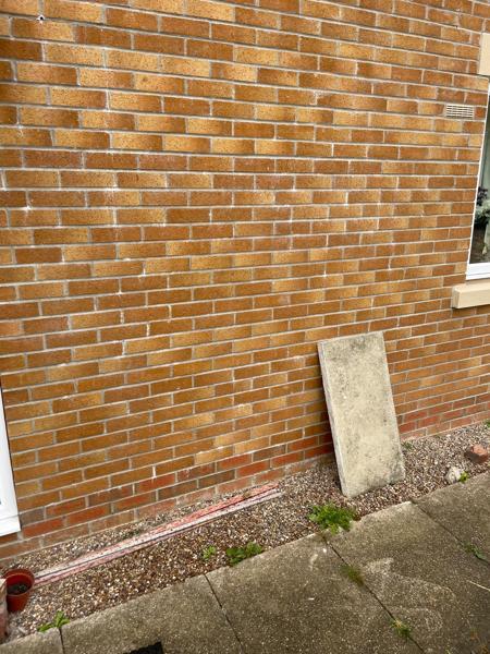 Completed brickwork to a semi-detached house – Staff4dshire Properties