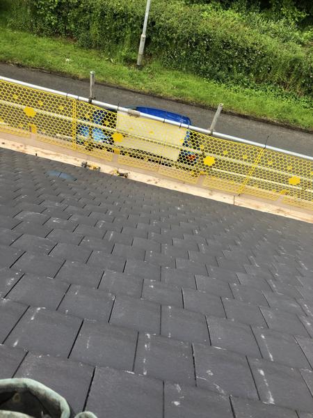New tiled roof with roof windows – Staff4dshire Roofing Specialists