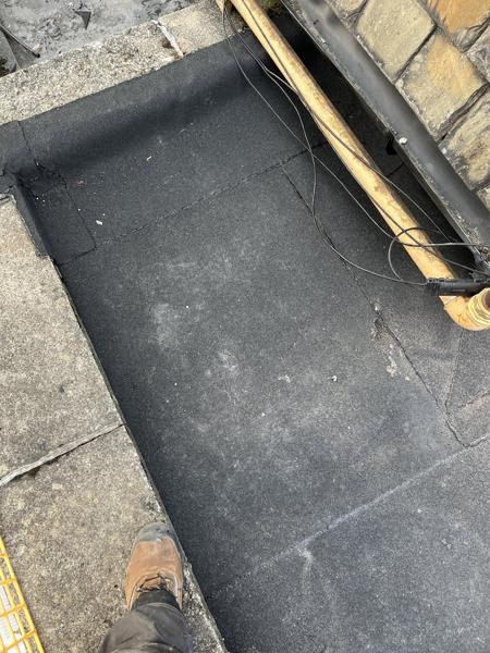 New torch-on felt flat roof – Staff4dshire Roofing Specialists